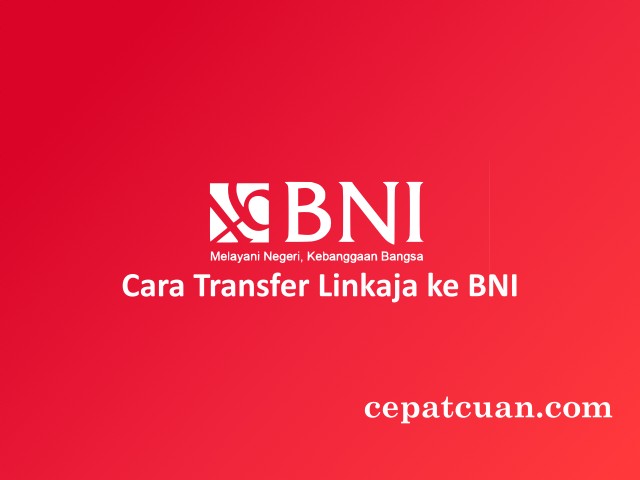 cara transfer LinkAja ke BNI