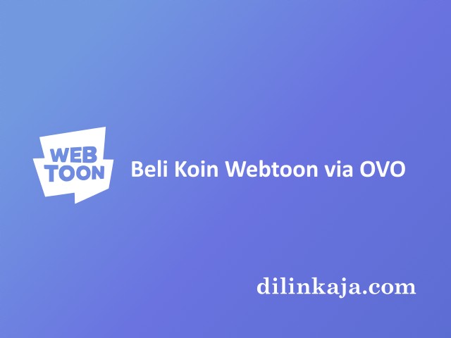 cara beli koin webtoon pakai ovo