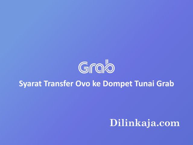 cara transfer Ovo ke dompet tunai grab