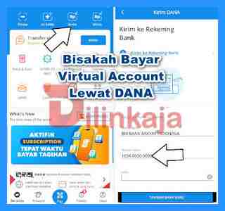 Bayar virtual account lewat dana